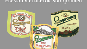 Фото: Эволюция этикеток пива Staropramen