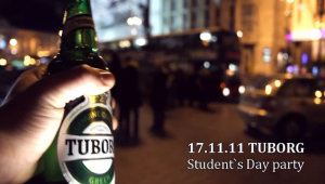 Фото: «Tuborg» отметил «День студента» промо акцией «Drive Bus Party».