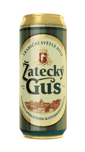 Фото: Новая банка для пива «Zatecky Gus».