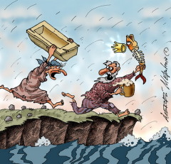 Фото: Карикатура Алексея Меринова из цикла «Неправильные сказки».