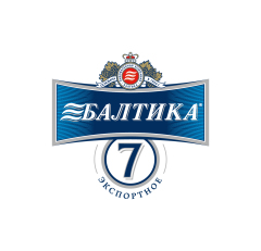 Фото: Логотип пива «Балтика №7 Экспортное».