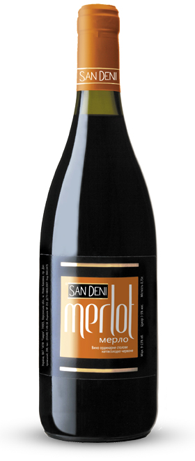 Фото: `дружелюбное` вино San Deni Merlot
