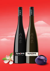 Фото: Японское сливовое вино торговой марки «NAOMI».