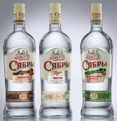 Фото: В «Allberry» создано оформление белорусской водки «Сябры».
