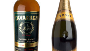 Фото: Виски «Cavanagh» и шампанское «Tosti Moscato»