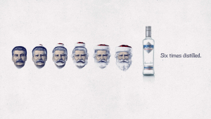 Фото: «Amundsen Vodka» — отмоем даже Сталина.