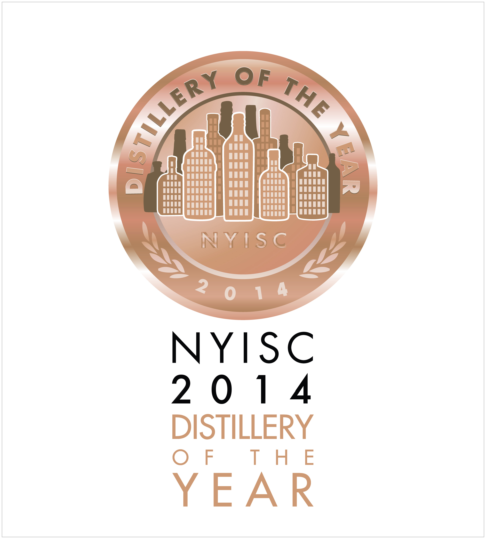 Фото: Награда конкурса «New York International Spirits Competition 2014».